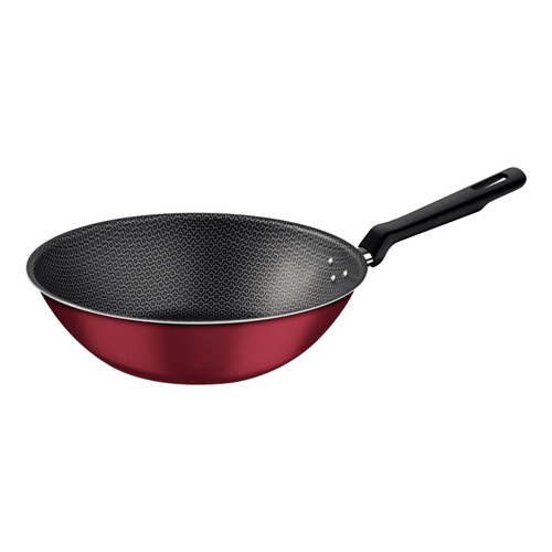 Frigideira Wok Tramontina Loreto Vermelho 28cm 3,6L