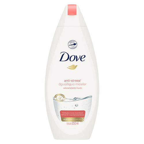 Sabonete Líquido Água Micelar Dove Anti-Stress Frasco 250ml