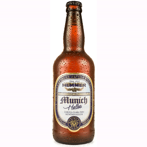 Cerveja Munich Helles Hemmer Garrafa 500ml