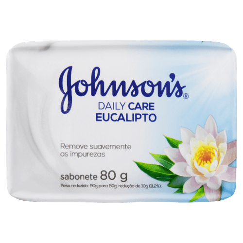 Sabonete em Barra Johnson's Eucalipto 80g