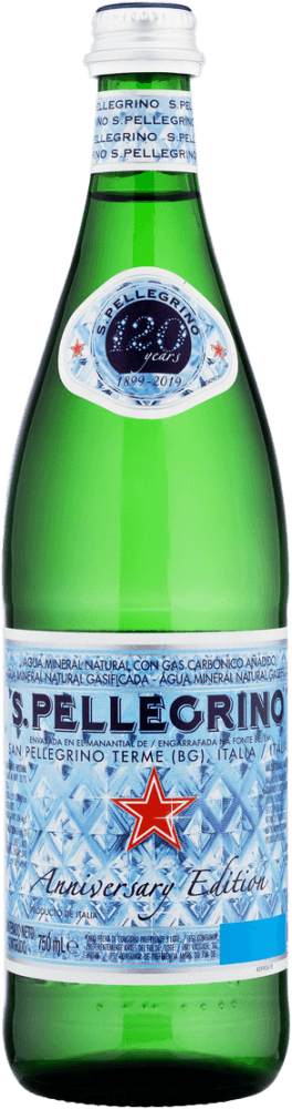 Água Mineral Italiana San Pellegrino Com Gás Garrafa 750 Ml