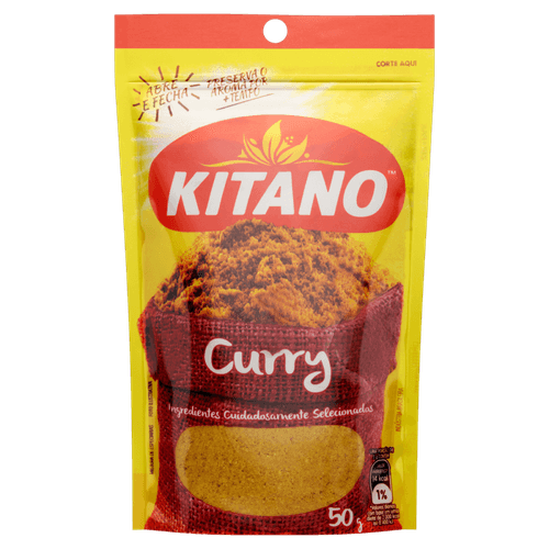 Curry Mistura de Especiarias Kitano Pouch 50g