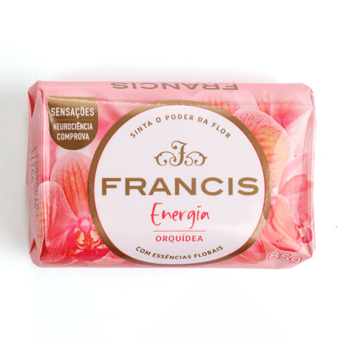 Sabonete Barra Orquídea Francis Energia Envoltório 85g