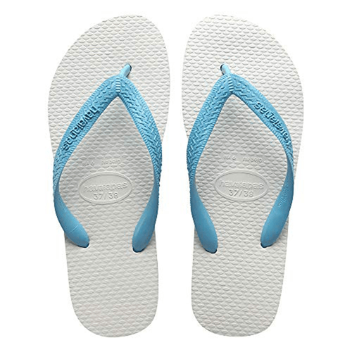 Chinelo Azul Tradicional Havaianas  n° 31/32