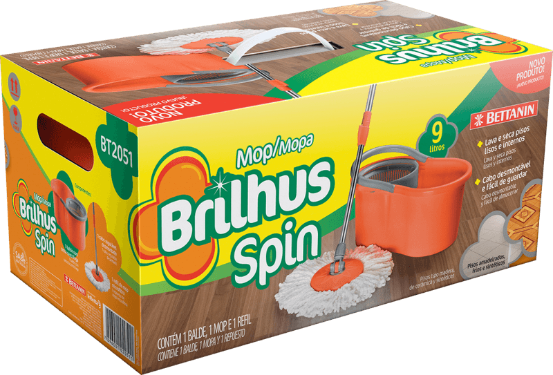 Mop-Brilhus-Spin-com-Balde-1-unidade