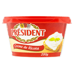 Creme-de-Queijo-Ricota-President-Pote-200g