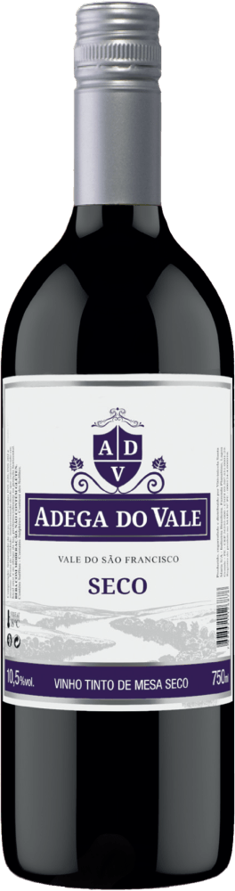 Vinho do Vale do São Francisco Adega do Vale Tinto Seco
