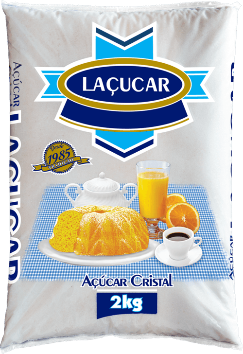 Acucar Cristal Lacucar 2kg-pc