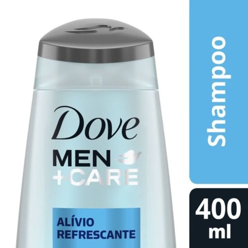 Shampoo Fortificante Dove Alívio Refrescante com Ice Cool Mentol 400 ml