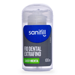 Fio-Dental-Sanifill-Extrafino-Sabor-Menta-100-metros