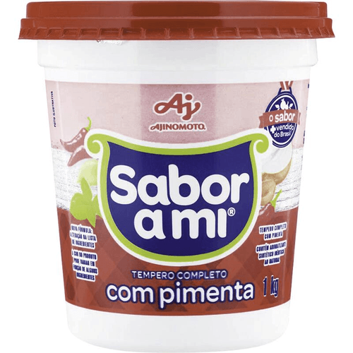 Tempero Completo com Pimenta Sabor a Mi Pote 1kg