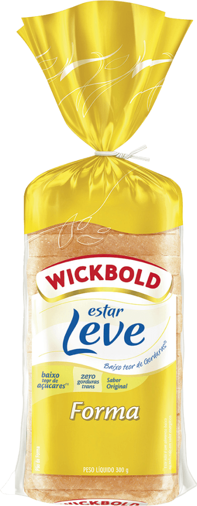 Pão de Forma 42,1% Integral Wickbold Estar Leve Pacote 400g