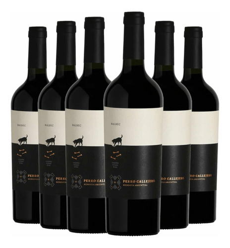 Vinho Argentino Perro Callejero Blend de Malbec Garrafa 750ml