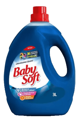 Lava Roupas Líquido Baby Soft Max Verde 3 L