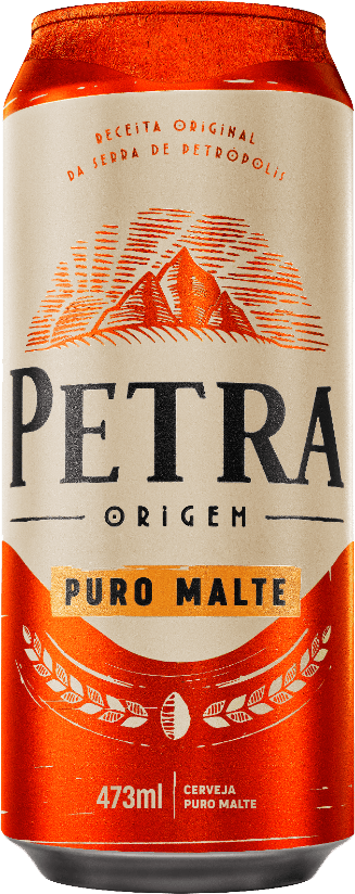 Cerveja Puro Malte Petra Origem Lata 473ml