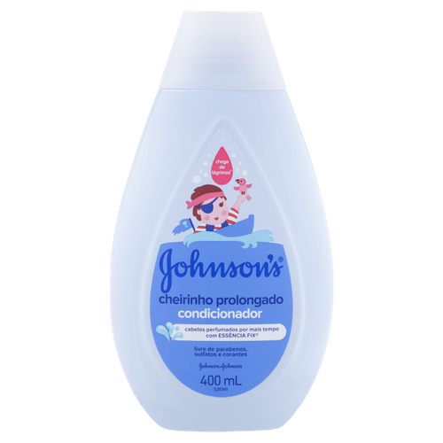 Condicionador Infantil Johnson's Baby Cheirinho Prolongado 400ml