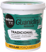 Guanidina-Tradicional-Regular-Alisa-e-Relaxa-Salon-Line-218gr