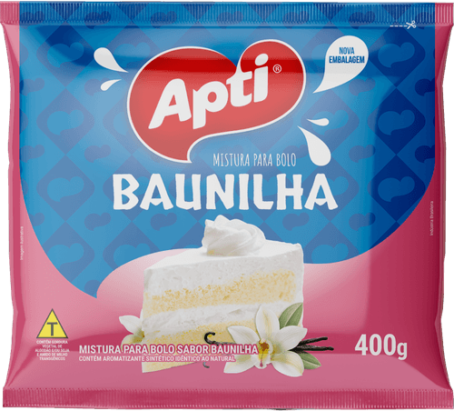 Mist Bolo Apti 400gr Sache Baunilha