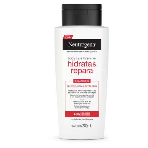 Loção Hidrata & Repara 48h Neutrogena Body Care Intensive Frasco 200ml