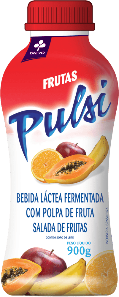 Bebida Láctea Pulsi Salada de Frutas 900g