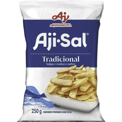 Realçador de Sabor Tradicional Aji-Sal Pacote 250g