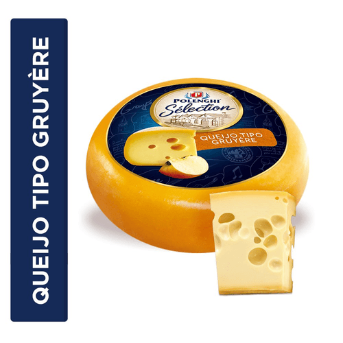 Queijo Gruyere Polenghi A Queijaria Pedaço 300g