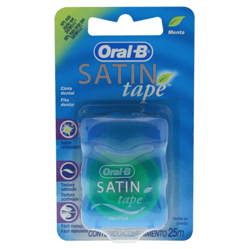 Fio Dental Menta Oral-B Satin Tape 25m