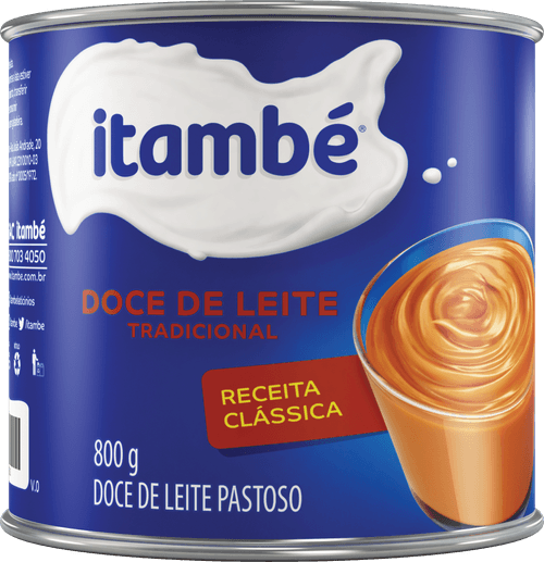 Doce de Leite Tradicional Itambé Lata 800g