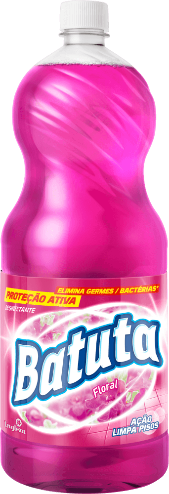 Desinfetante para Uso Geral Antibacteriano Floral Batuta Frasco 2l