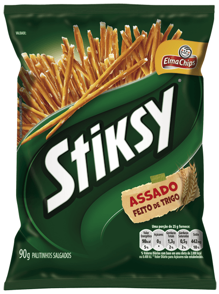 Palitos Stiksy Elma Chips Pacote 90 g