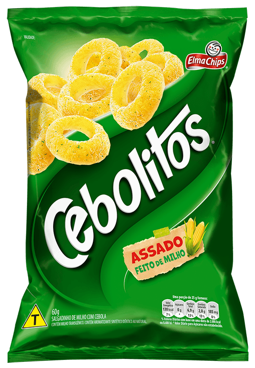 Salgadinho Cebolitos Pacote 60 g