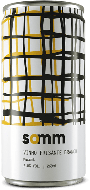 Somm Vinho Frisante, Somm Muscat 2020, Lata 269ml