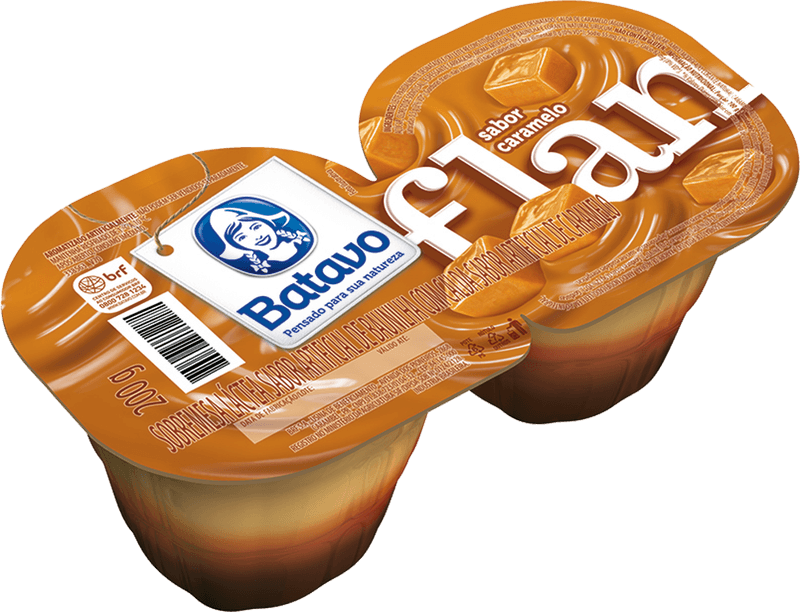Sobremesa-Lactea-Flan-Calda-de-Caramelo-Batavo-Bandeja-200g-2-Unidades-de-100g-Cada