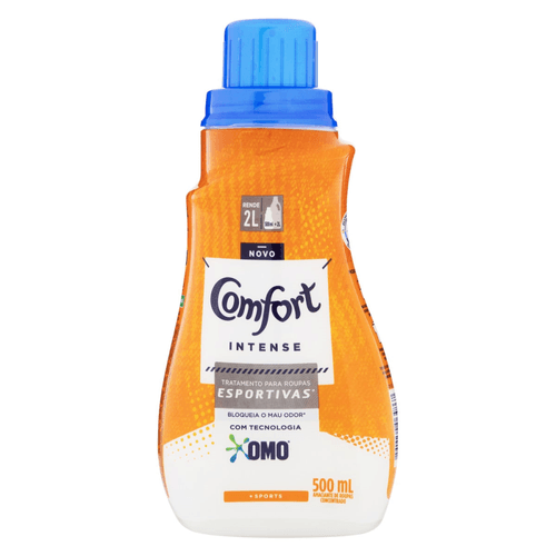 Amaciante de Roupa Concentrado Proteção Antiodor Comfort Frasco 500ml