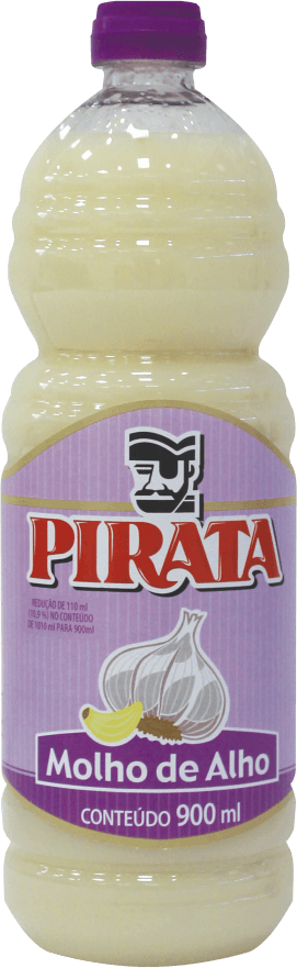 MOLHO ALHO PIRATA 900ML-PET