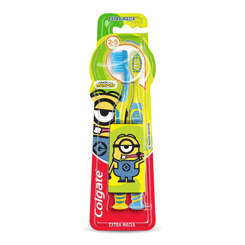 Escova-Dental-Infantil-Extra-Suave-Minions-Colgate-2-Unidades