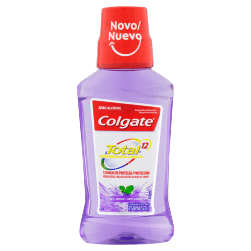 Enxaguante Bucal Colgate Total 12 Anti Tartar 250ml