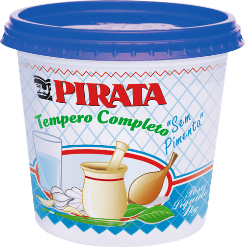 Tempero Pirata Completo Sem Pimenta 1kg