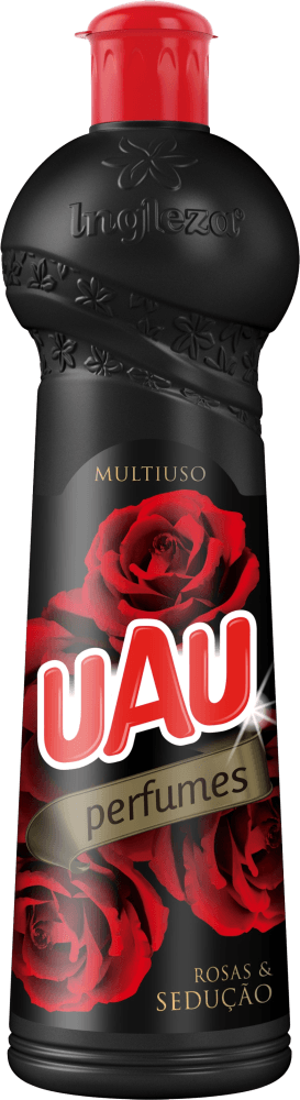 Limpador Multiuso Rosas & Sedução Uau Perfumes Squeeze 500ml