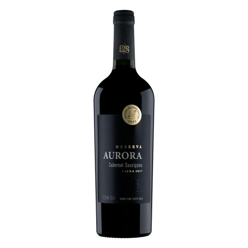 Vinho Brasileiro Tinto Seco Reserva Aurora Cabernet Sauvignon Serra Gaúcha Garrafa 750ml