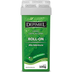 Cera-Depilatoria-Roll-On-Alta-Aderencia-Aloe-Vera-Depimiel-100g