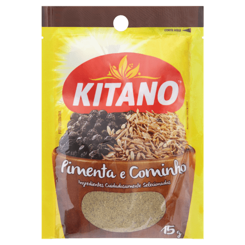 Pimenta e Cominho Kitano Pacote 15g