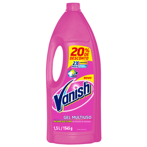 Alvejante Vanish Gel Multiuso 1,5L Embalagem Promocional