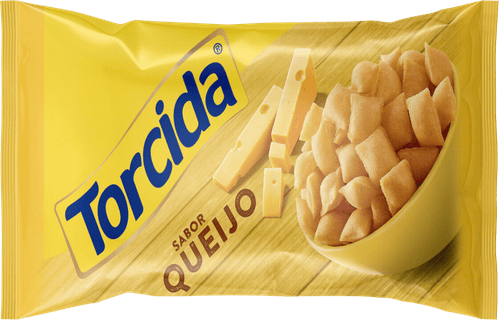 Salgadinho de Trigo Queijo Torcida Pacote 45g