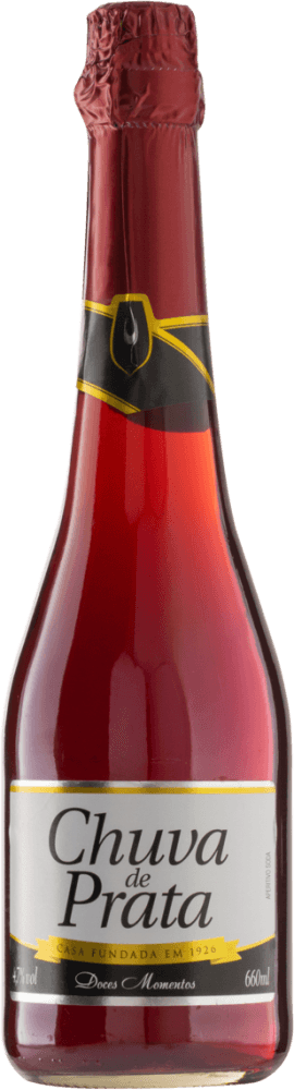 Aperitivo Soda Filtrado Doce Brasileiro Rosé Chuva de Prata Garrafa 660ml