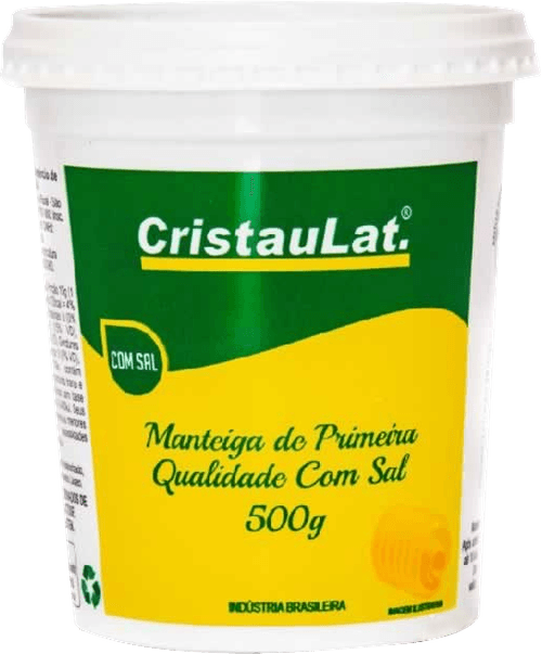 Manteiga Cristaulat com Sal 500g