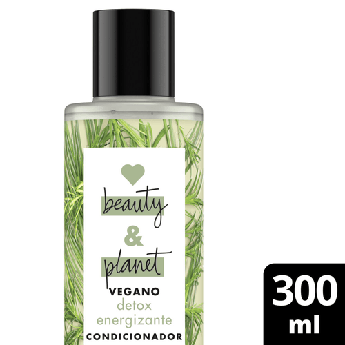 Condicionador Óleo de Melaleuca & Vetiver Love Beauty & Planet Detox Energizante Frasco 300ml