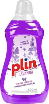 Limpador Perfumado Plin Lavanda 500g