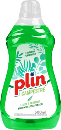 Limpador Perfumado Campestre Plin 500ml