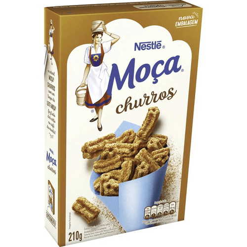 Cereal Matinal MOÇA Churros 210g